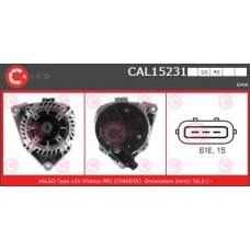 CAL15231RS CASCO Генератор