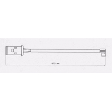 FAI119 ABEX Сигнализатор, износ тормозных колодок