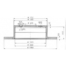 BDC4596 QUINTON HAZELL Тормозной диск