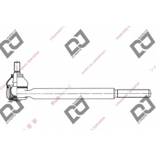 DE1133 DJ PARTS Наконечник поперечной рулевой тяги