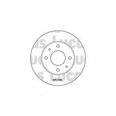 DF2798 TRW Тормозной диск
