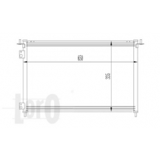 018-016-0017 LORO Конденсатор, кондиционер