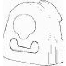 86549 WALKER Резиновые полоски, система выпуска