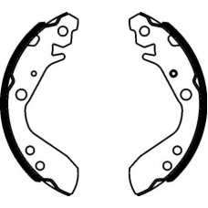 MFR699 MINTEX Комплект тормозных колодок