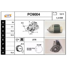 PO9004 SNRA Стартер