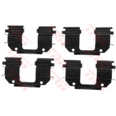 PFK455 TRW Комплектующие, колодки дискового тормоза