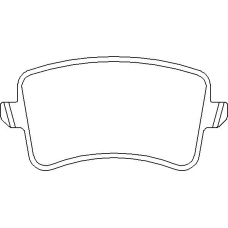 MDB2929 MINTEX Комплект тормозных колодок, дисковый тормоз