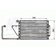 94199 NISSENS Конденсатор, кондиционер