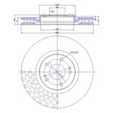 142.373 CAR Тормозной диск