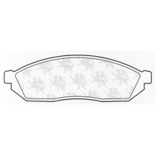 BP191 QH Benelux Комплект тормозных колодок, дисковый тормоз