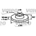 186114 VALEO Тормозной диск