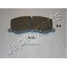 PA-896AF JAPANPARTS Комплект тормозных колодок, дисковый тормоз
