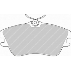 FSL970 FERODO Комплект тормозных колодок, дисковый тормоз