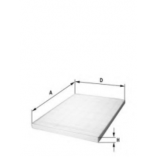 PU1022E AC Delco Фильтр, воздух во внутренном пространстве