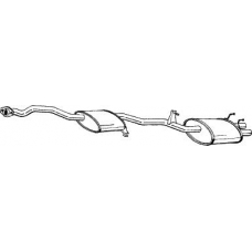 287-321 BOSAL Глушитель выхлопных газов конечный