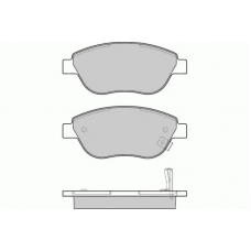 12-1295 E.T.F. Комплект тормозных колодок, дисковый тормоз