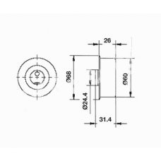 ITB-6344 IPS Parts Устройство для натяжения ремня, ремень грм