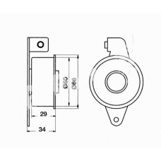 ITB-6340 IPS Parts Устройство для натяжения ремня, ремень грм