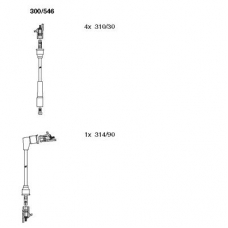 300/546 BREMI Комплект проводов зажигания