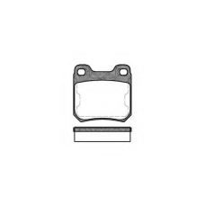 P3393.50 WOKING Комплект тормозных колодок, дисковый тормоз