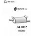 34.7087 ASSO Глушитель выхлопных газов конечный