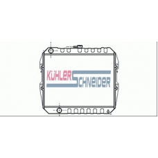 3230601 KUHLER SCHNEIDER Радиатор, охлаждение двигател