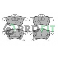 5000-1640 PROFIT Комплект тормозных колодок, дисковый тормоз