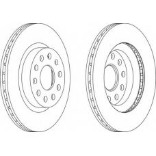 WGR1223-1 WAGNER LOCKHEED Тормозной диск