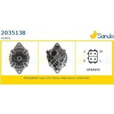 2035138 SANDO Генератор