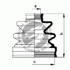 QJB564 QH Benelux Комплект пылника, приводной вал