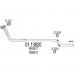 01.13820 MTS Труба выхлопного газа