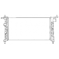 2108689 BEHR Radiator