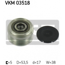 VKM 03518 SKF Механизм свободного хода генератора