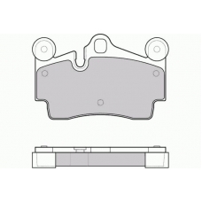 12-1097 E.T.F. Комплект тормозных колодок, дисковый тормоз