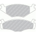 FSL419 FERODO Комплект тормозных колодок, дисковый тормоз