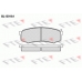 BL1501A1 FTE Комплект тормозных колодок, дисковый тормоз