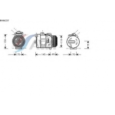 BWAK237 GERI Компрессор, кондиционер