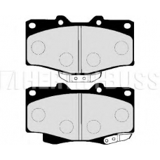 J3602121 NIPPARTS Комплект тормозных колодок, дисковый тормоз