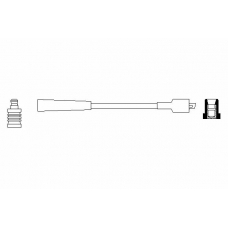 0 986 356 119 BOSCH Провод зажигания