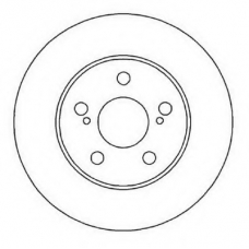 561822BC BENDIX Тормозной диск