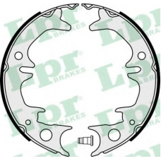 08380 LPR Комплект тормозных колодок, стояночная тормозная с