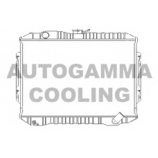 100593 AUTOGAMMA Радиатор, охлаждение двигателя