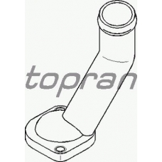 109 791 TOPRAN Фланец охлаждающей жидкости