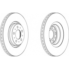 DDF1426C FERODO Тормозной диск