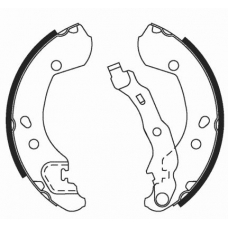 18492722693 S.b.s. Комплект тормозных колодок