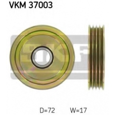 VKM 37003 SKF Паразитный / ведущий ролик, поликлиновой ремень
