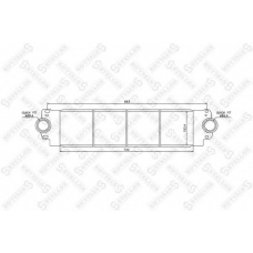 10-40078-SX STELLOX Интеркулер
