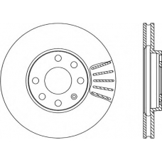 BDR1807.20 OPEN PARTS Тормозной диск