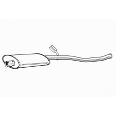 615944 FONOS Средний глушитель выхлопных газов