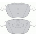 FSL1594 FERODO Комплект тормозных колодок, дисковый тормоз